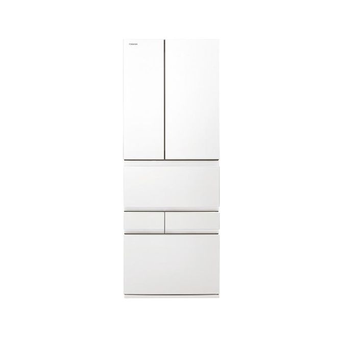 東芝 冷蔵庫【標準設置費込み】 543L 6ドア 両開き 冷凍冷蔵庫 GR-A540XFS(TW) 【kw0240-0558-1】
