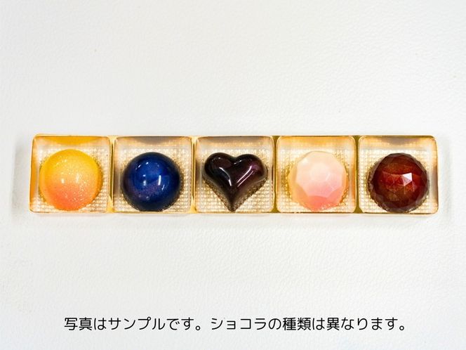 チョコレート ショコラ5個入/パティスリーサクライ/菓子 チョコ ショコラ お酒 ウイスキー 北陸 /富山県射水市
