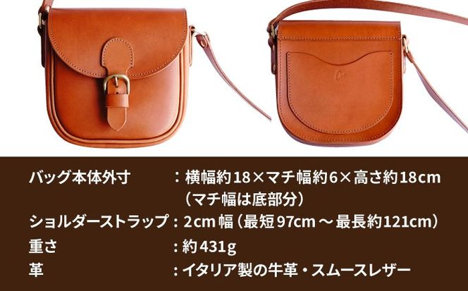 Ove no.3 【オーヴェ】 ショルダーバッグ 糸島市 / LADIES＆GENTLEMEN 本革 革製品[ADK072]