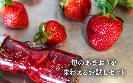 コンポート ・ スコーン お試しセット 糸島市 / TANNAL [ATB034] あまおう いちご 苺 スイーツ 焼き菓子 スコーン コンポート ソース ジャム