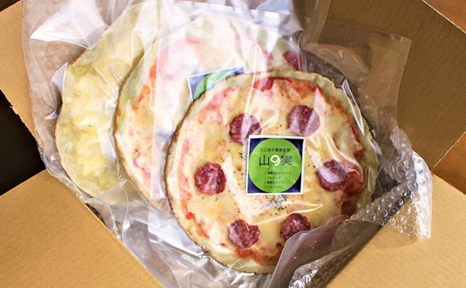 石窯焼き蕎麦ピッツァ　５枚セット 冷凍ピザ 洋食 ピザ サラミピザ アンチョビピザ 季節のピザ そばピザ ランチ 軽食 