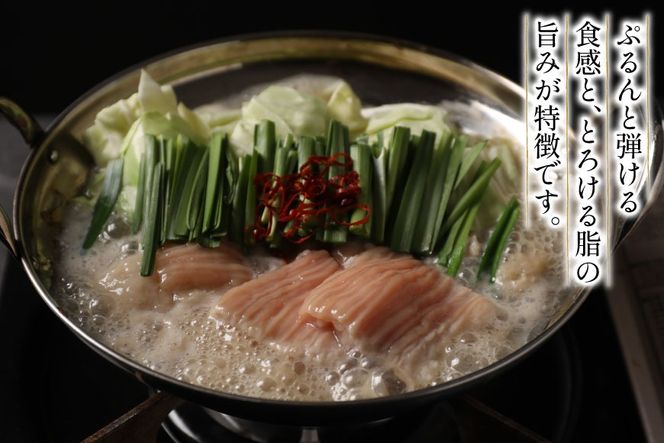 もつ鍋 ツルとろもつ鍋 約600g [上球磨農産 熊本県 五木村 51120367] 肉 牛肉 もつ 牛もつ モツ鍋 モツ 牛モツ 冷凍