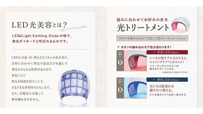 LED美容ライト プレミア 光美容 エステ 美顔器 美容機器 LED サロン スキンケア