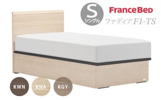 フランスベッド ファディア FAD-F1 TS（縦跳ね上げ収納260mm） S シングル