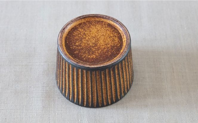 鉄釉 猪口カップ 2個セット 糸島市 / 醇窯 そばちょこ ペア コップ セット[AOE007] 醇窯 高須健太郎 陶器 うつわ 器 やきもの 食器 カップ そばちょこ 蕎麦猪口