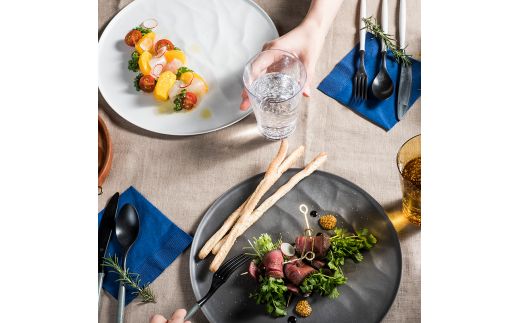 ARASカトラリーセット【カラー：ブラック】 カトラリー セット フォーク スプーン ナイフ 割れない 保証付き ARAS エイラス 色が選べる 食器 贈り物 ギフト 1.5万円 15000円 F6P-2027