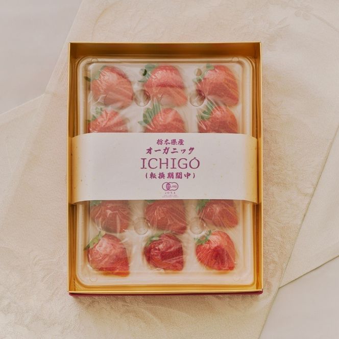 完熟オーガニックとちあいか 15粒または18粒 ※2025年12月中旬～2026年4月中旬頃に順次発送予定