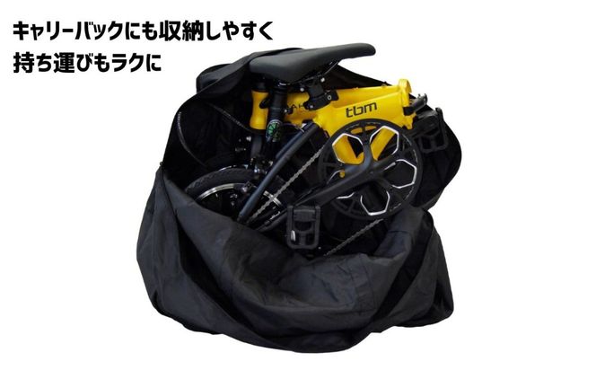 DAHON 折りたたみ自転車 tbm 14インチ 3段変速 超軽量 コンパクト Chrome Yellow（クロームイエロー）オリジナルシフター キャリパーブレーキ｜武田産業 人気返礼品 ダホン フォールディングバイク 通勤 通学 持ち運び 車載 三重県 四日市市 ふるさと納税