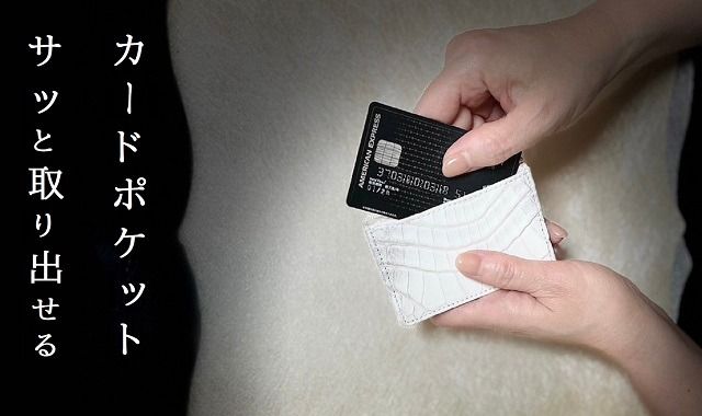 本物を日常に《ヒマラヤクロコダイルのコインケース》　BT-10