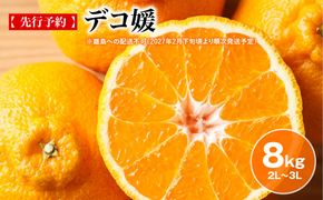 【先行予約】デコ媛 8kg（2L～3L）※離島への配送不可（2027年2月下旬頃より順次発送予定） IKTAR009