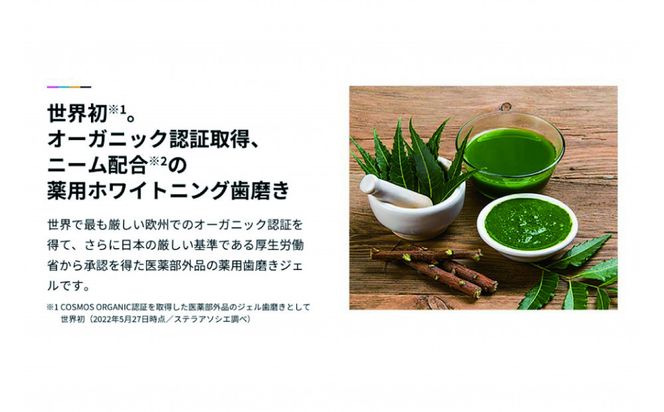 【キシリトールフレーバー】薬 用BIOホワイトニングジェル (朝用)＆薬用BIOホワイトニ ングジェル(夜用)　２本セット 141305_LU04