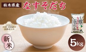 ns005-002-5 【大田原市・那須塩原市・那須町共通返礼品】＜米＞令和7年産 栃木県産 コシヒカリ なすそだち 5ｋｇ ＪＡなすの産地直送