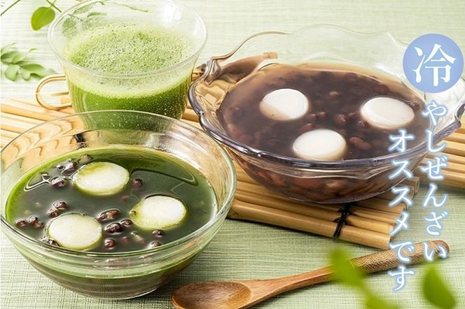 京都きよ泉 自分で作って楽しむ「お手作りぜんざい 6食セット(白玉餅、抹茶、簡単茶筅付き)」〈宇治抹茶 抹茶 白玉 お取り寄せ 抹茶スイーツ スイーツ デザート 和菓子 ギフト 贈り物〉 