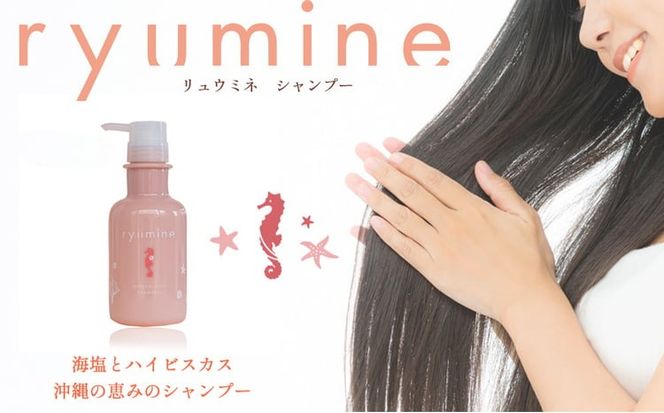 塩とハイビスカス「リュウミネシャンプー」×1本