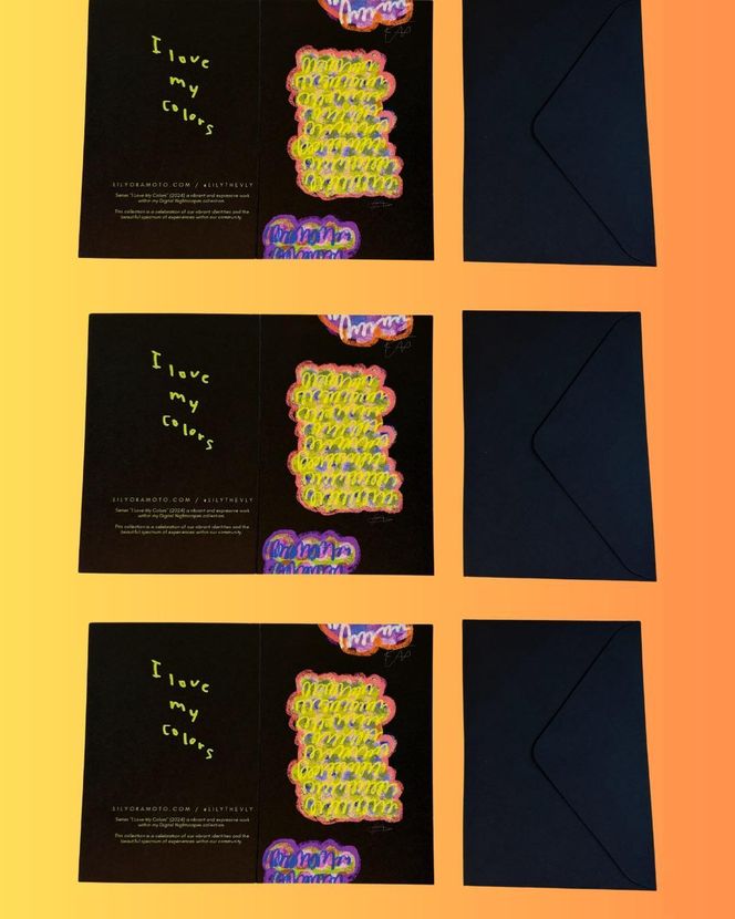 大切な人に送る ラブレター / グリーティングカード ４枚組 242161_FH003