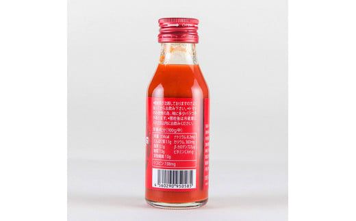 【12回定期便】食塩・砂糖・化学調味料・保存料不使用 トマトジュース 毎日フルトマ レッド 100ml×12本 箱入 / トマト 1本に約5個分のフルーツトマト 糖度8度以上 定期コース 12回【池トマト】[BQAG040]