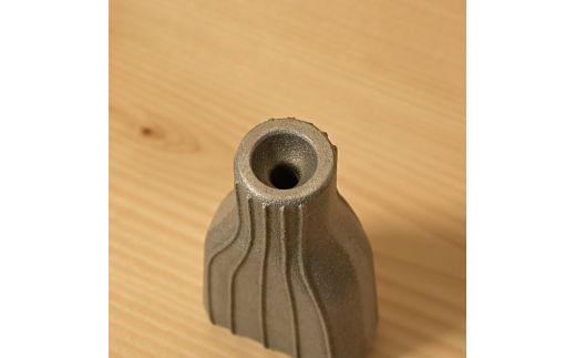 アルミ鋳物　花器　暮らしの中に鋳物を 【村田木型製作所(coohii)】_HA1516