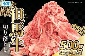 【但馬牛スライス切り落とし500g（250g×2）】 冷凍 但馬牛 和牛 国産 大人気 人気 おすすめ ランキング しゃぶ 牛肉 しゃぶしゃぶ すき焼き 焼肉 肉じゃが スライス 切り落とし 小分け 便利 但馬 兵庫県 但馬牛 JAたじま肉の店本店 72-19