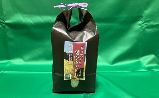 先行販売！令和7年度産　伊賀産コシヒカリ　極上　箸ひかり(精米)5kg コシヒカリ 3年連続 特A 米 こしひかり ご飯 ごはん 白米 精米 三重県 名張市