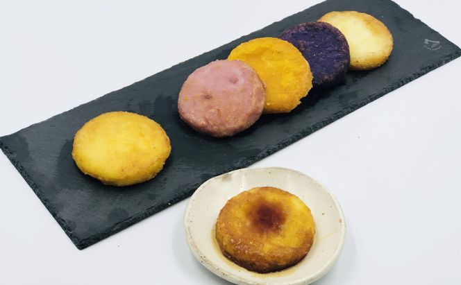 北海道十勝のいももち5種（インカのめざめ・メークイン・シャドークイーン・ノーザンルビー・かぼちゃ）各3個 加工品 惣菜 冷凍 野菜 