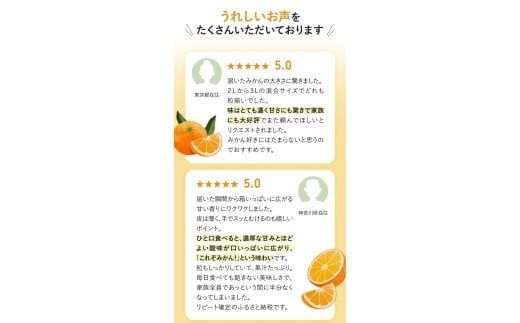 ボリューム満点！大玉  温州みかん 2kg  ※秀優混合【2L～3Lサイズ】【2025年12月から2026年２月下旬頃に順次発送】＜味好農園＞/ 温州 蜜柑 みかん 柑橘 果物 フルーツ ミカン 甘い 美味しい【agy042】