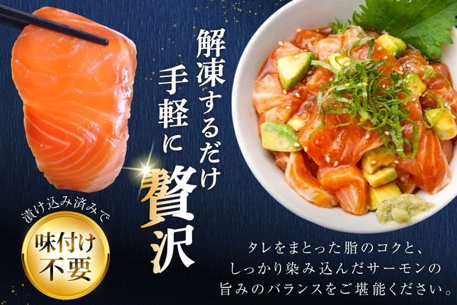 サーモン FIVE STAR ブランド サーモン漬け 10パック セット [カネダイ 宮城県 気仙沼市 20566149] 魚 魚介類 サーモン サーモントラウト 鮭 さけ サーモン 漬け 漬け魚 漬魚 さけ サケ トラウト 海鮮 丼 海鮮丼 個包装 小分け 冷凍