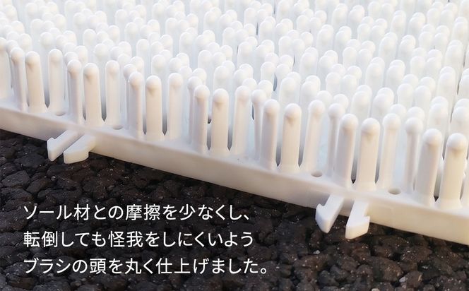 ＼選べる枚数・カラー／スノーボードブランド監修 オフトレ用 グラトレブラシ 15枚入 or 20枚入/白・緑・ピンク グラトリ練習用 グラトリ グラトレ トリック オフトレ オフトレーニング 人工芝 地上練習 スノーボード スノーボードブランド監修