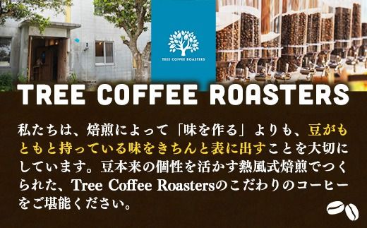 【完全受注焙煎】Tree Coffee Roasters「グアテマラ エスエイチビー カフェピューマ ハイロースト」 200g - コーヒー 豆 こだわり 自家焙煎 コーヒー豆 熱風式焙煎 本格 贈り物 おすすめ 人気 沖縄県 八重瀬町
