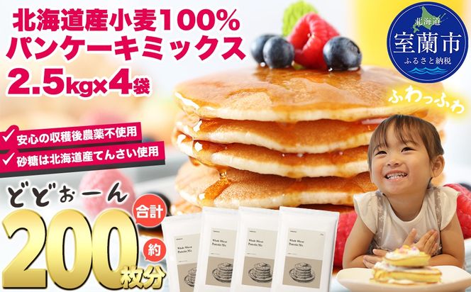 北海道パンケーキミックス 10kg MROBI008