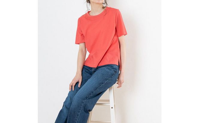 レディースカットソー 半袖 ローズピンク M 312011_CS002VC04