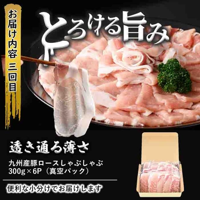 【定期便全3回】贅沢！国産黒毛和牛・豚肉定期便(3ヶ月連続・総量3.2kg以上) t0039-003