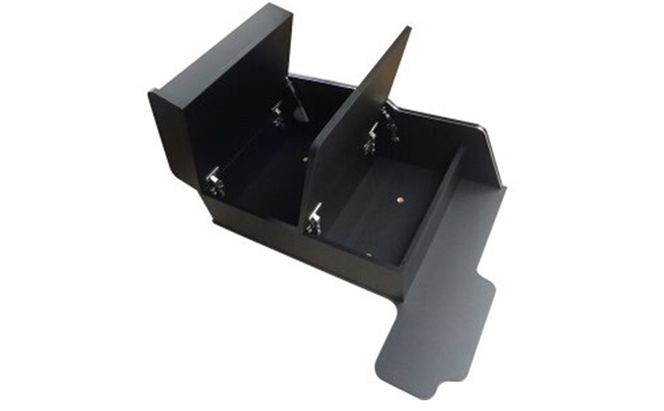 日野　17レンジャー　センターコンソール（2種各4色） 車 部品 車両 大容量収納 ダークウッド ピアノブラック ブラックレザー ブラウンストーン 