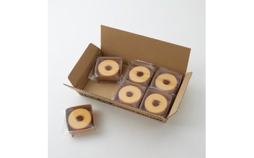 【クラブハリエ】【限定】近江八幡バームクーヘンｍｉｎｉ６個入 シェアボックス 個包装【FC07W】