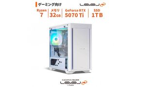 パソコン工房 4年間物損保証 ミニタワーゲーミングPC Ryzen 7/5070 Ti/No.397 322032_EE152