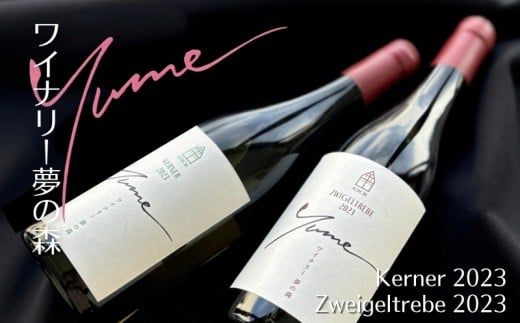 【数量限定】余市「ワイナリー夢の森」ワイン２本セット_Y034-0115