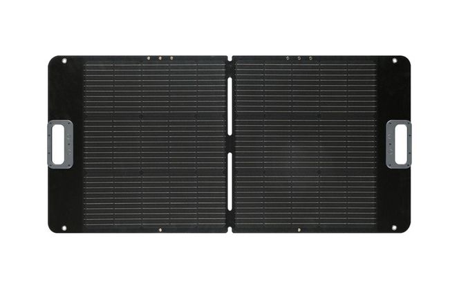 ポータブル電源用ソーラーパネル ISP-A100M-H グレー アイリスオーヤマ ソーラーパネル ソーラーチャージャー 100W ポータブル電源用 太陽光パネル ソーラー 充電器 太陽光発電 折り畳み 非常用電源 防災