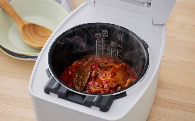 アイリスオーヤマ 炊飯器 5.5合 RC-PGA50-W ホワイト 圧力ih 圧力IH炊飯器 圧力IHジャー炊飯器 IH 圧力 自動調理 調理 銘柄炊き 炊飯 白米 米 早炊き 保温 新生活 調理家電 電化製品 家電 宮城 宮城県 大河原 大河原町