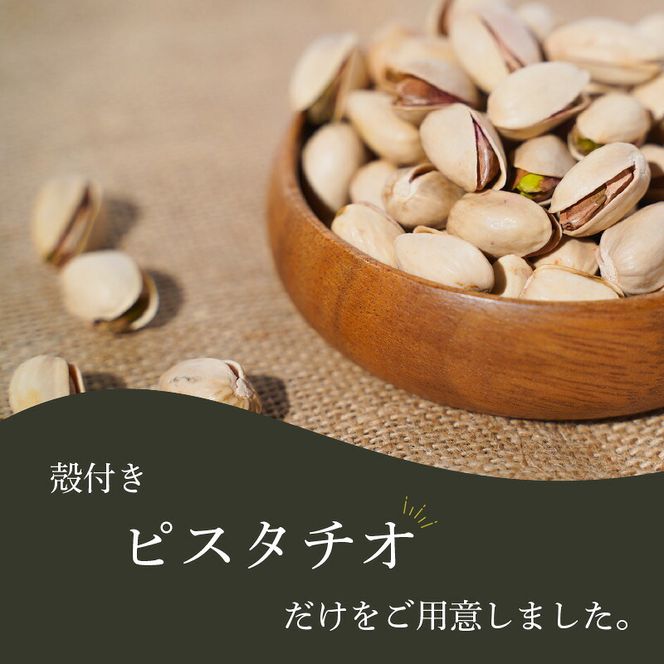 【直火式】殻付き うす塩ピスタチオ 300g H059-167