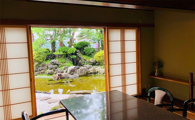 日本料理「音羽」会席料理 ペアお食事券 ご当地 グルメ 長野 小諸 信州 チケット 