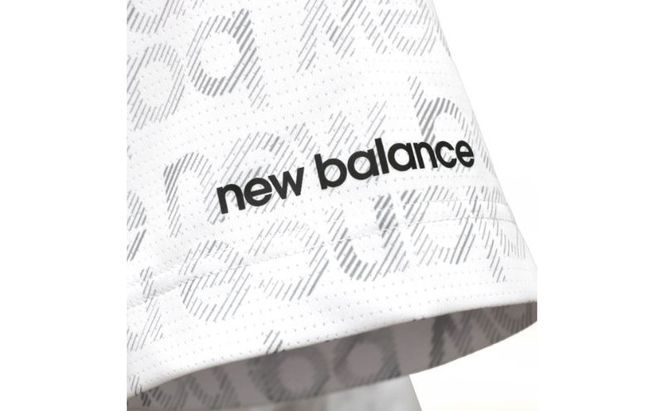 ニューバランスゴルフ ウェア 半袖 ポロシャツ メンズ 通気性 ホワイト 012-6168007