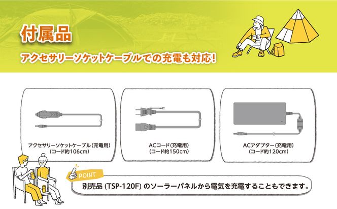 ポータブル電源 TLB150TW 3way ポータブルバッテリー 日本製 非常用電源 電化製品