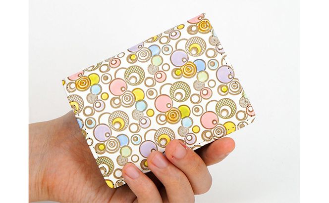 【文庫屋大関】箱まち小銭入れ　ポッピンソーダ【皮革工芸品】 ファッション小物 財布 民芸品 