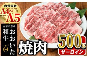 おおいた和牛 サーロイン 焼肉 (計500g) 国産 牛肉 肉 霜降り A4 A5 黒毛和牛 和牛 豊後牛 ブランド牛 冷凍【HE04】【(株)吉野】