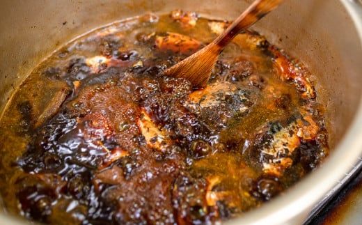 120g×6P 手作りいわし甘露煮　B-945