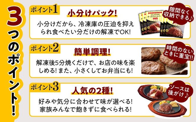 【福岡工場直送】ジョイフル ハンバーグ 6個 ( てりやき ソース ・ デミグラスソース )《築上町》【株式会社 ジョイフル】[ABAA090]