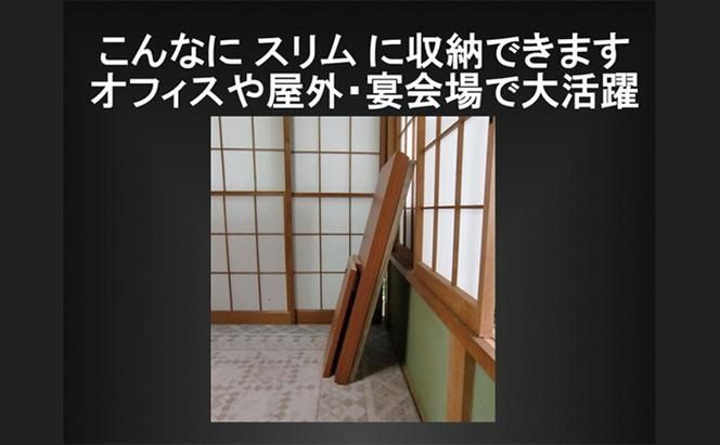 Free Table 司会者台 演台 幅60cm 折りたたみ式 雑貨 日用品 折りたたみ式 司会者台 組み立て式 工具不要