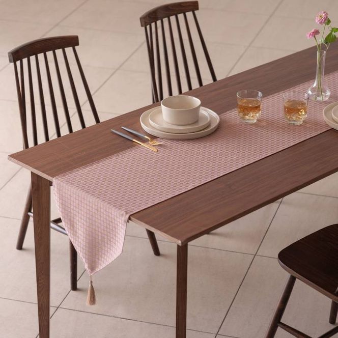 y{򍲖szwsg0036 Calm Table runner with tassel^J e[ui[ ^bZ MTCY v