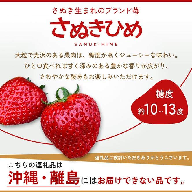 香川讃岐の毎日食べたい「さぬきひめいちご 1kg」