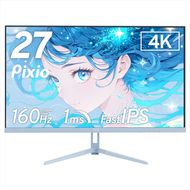 210-3389　Pixio ゲーミングモニター 27インチ 4K 160Hz Fast IPS ブルー/水色 PX27UWAVEB【 神奈川県 小田原市 】