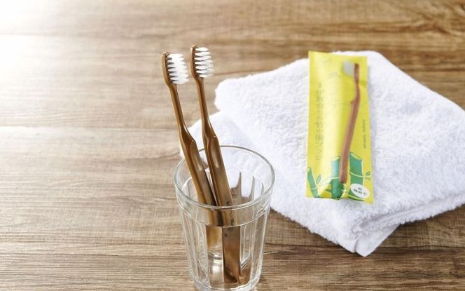 MEGURU 竹の歯ブラシ 超極細毛 4本セット fain0008